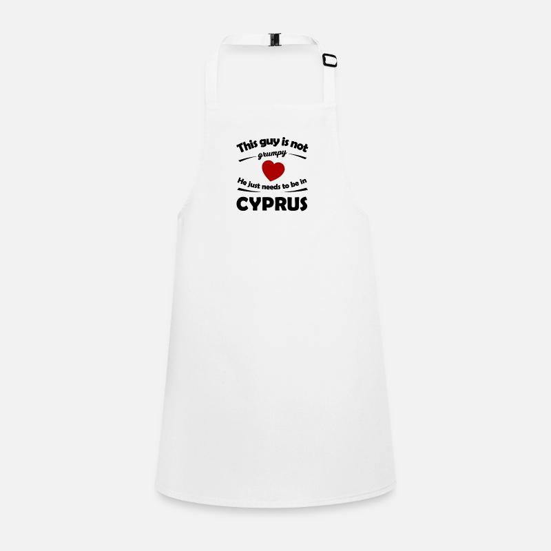 Urlaub in Zypern Schürze für Kinder