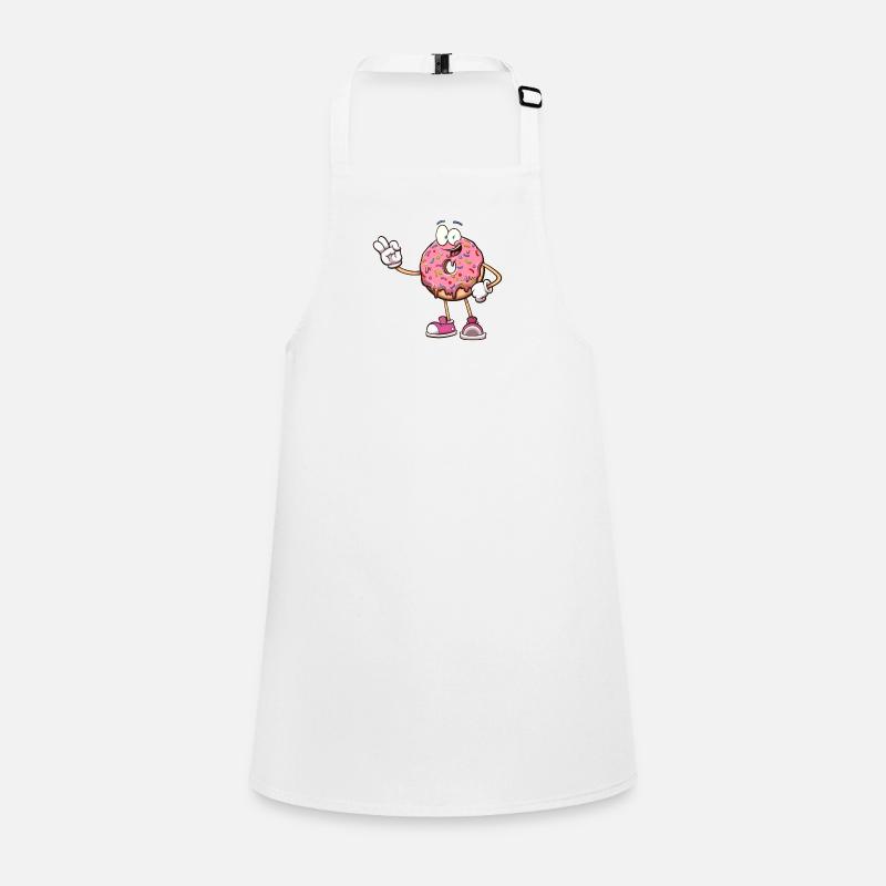 Personnage de beignet mignon Tablier Enfant