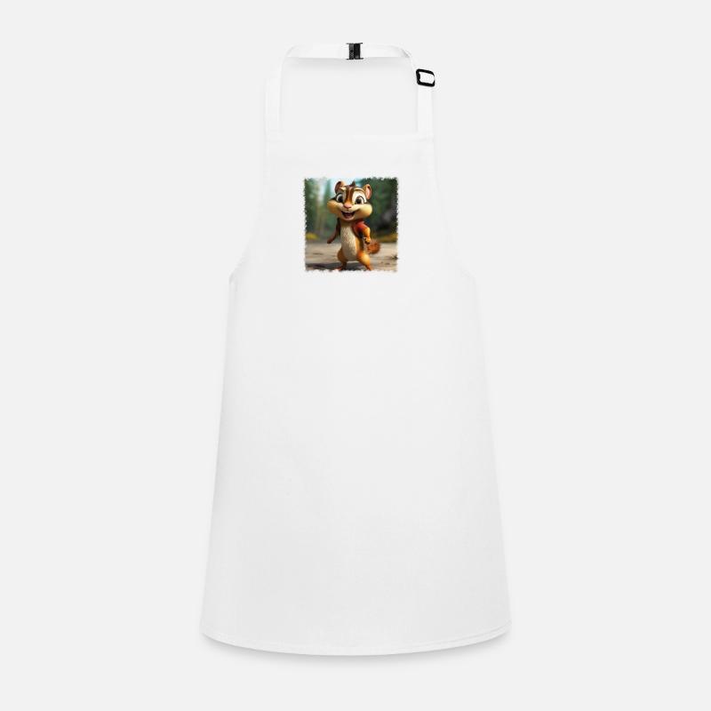 cool chipmunk Children's Apron