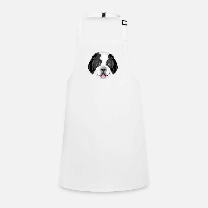 Tête de Saint Bernard Tablier Enfant