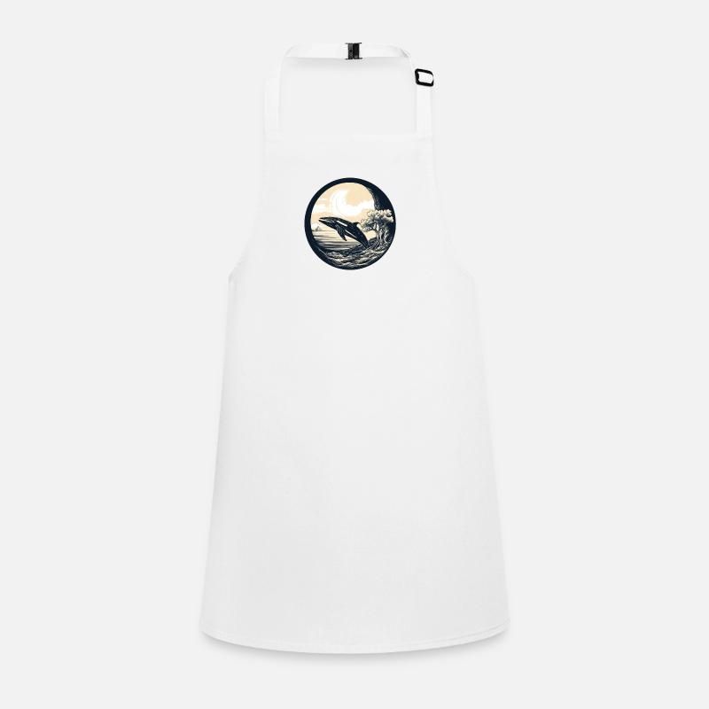 Whale Children's Apron