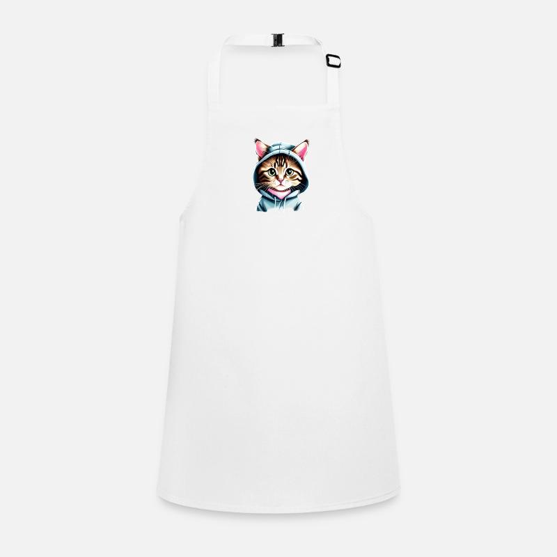Chaton Chaton Propriétaire Chat Chat domestique Tablier Enfant