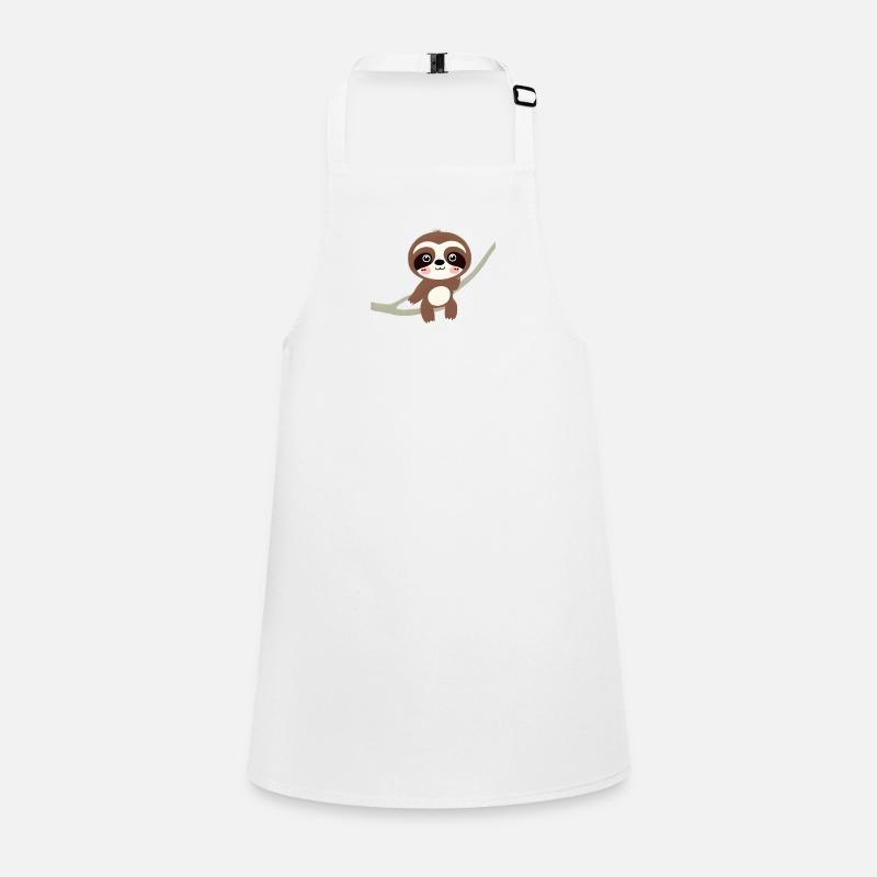 Sloth, Sloth Drawing, Fatigue, Sloths Children's Apron