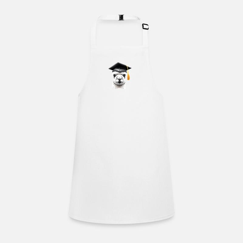 Alpaca Studies Graduate Bachelor School Leaving Certificate Children's Apron