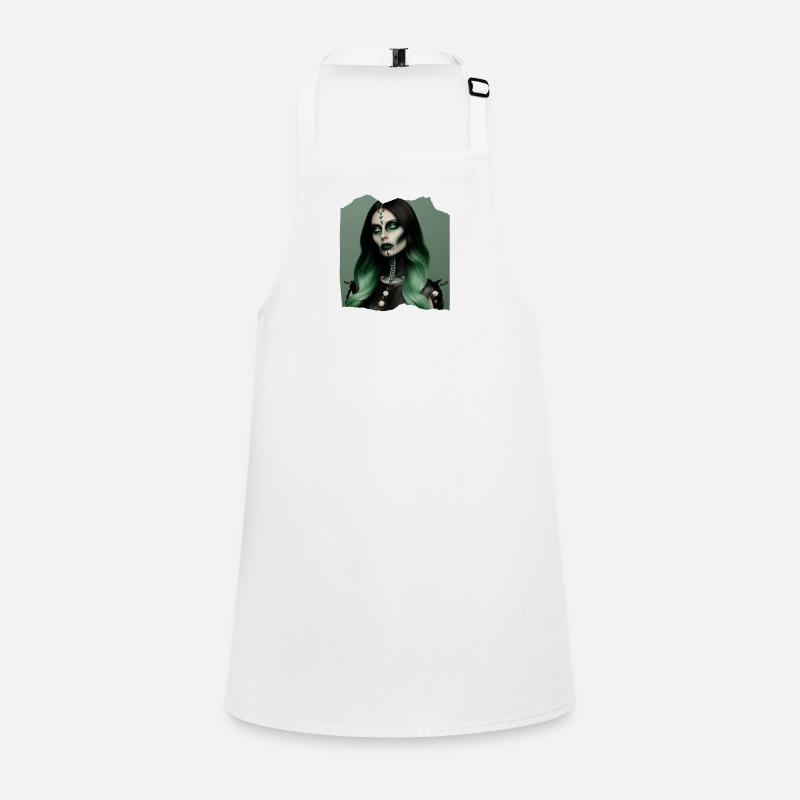 Witch Fear Terrifying Nightmare Ghostly Satan Children's Apron