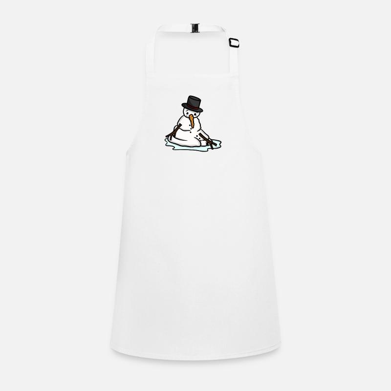 Melting Snowman Children's Apron