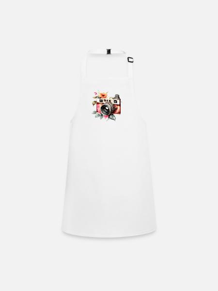 Camera Photographer Funny Photographers Photograph - Children's Apron - white - Front