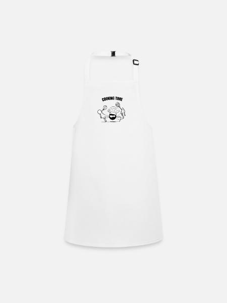 Beth the Spider - The Kitchen (text version) - Children's Apron - white - Front