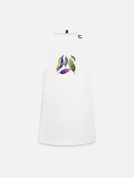 Stylo - Tablier Enfant - blanc - Devant