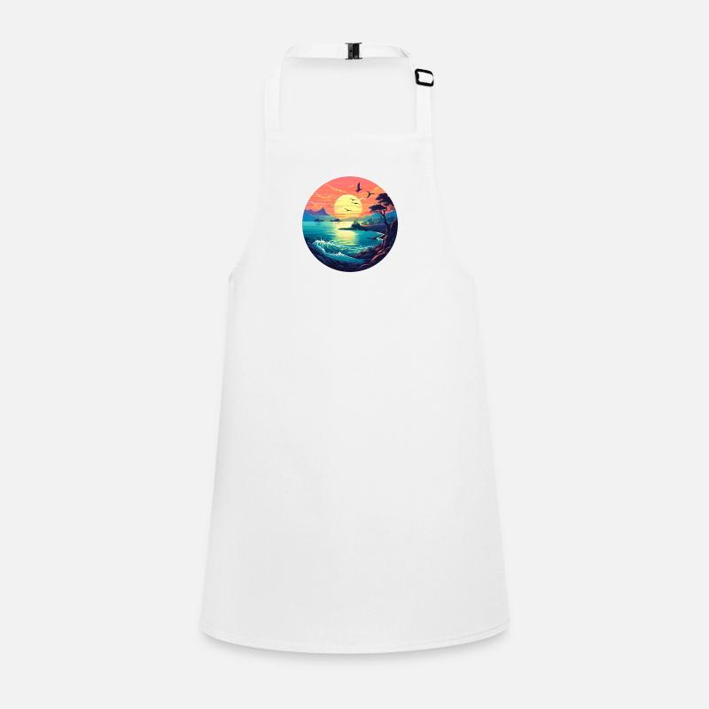 Sunset beach Children's Apron