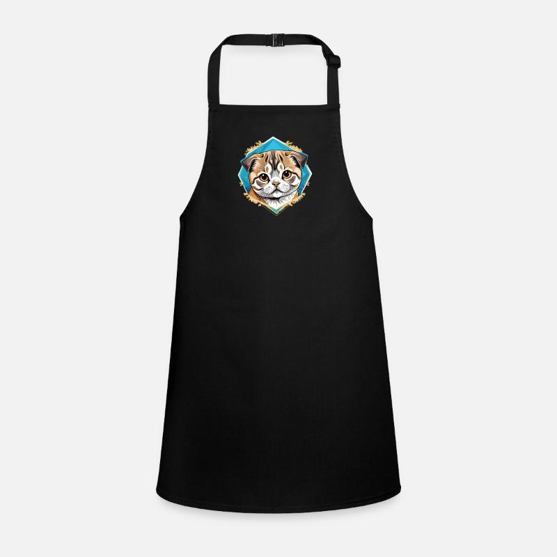 Scottish Fold Cat Children's Apron