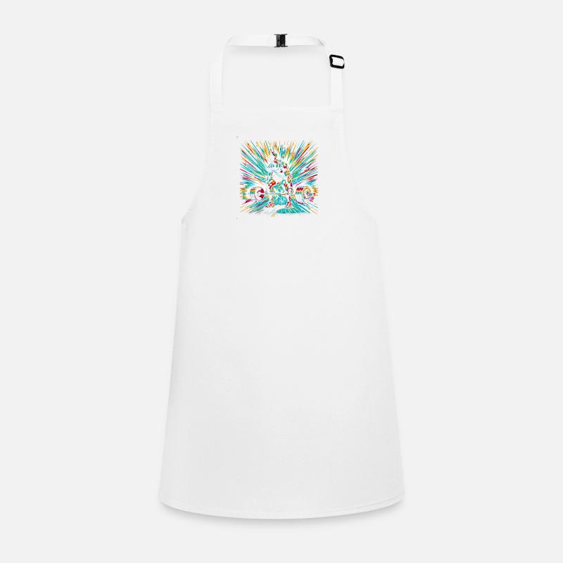 Ultimate Power: Weightlifting Silhouette Children's Apron
