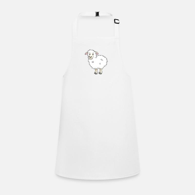 funny sheep Children's Apron