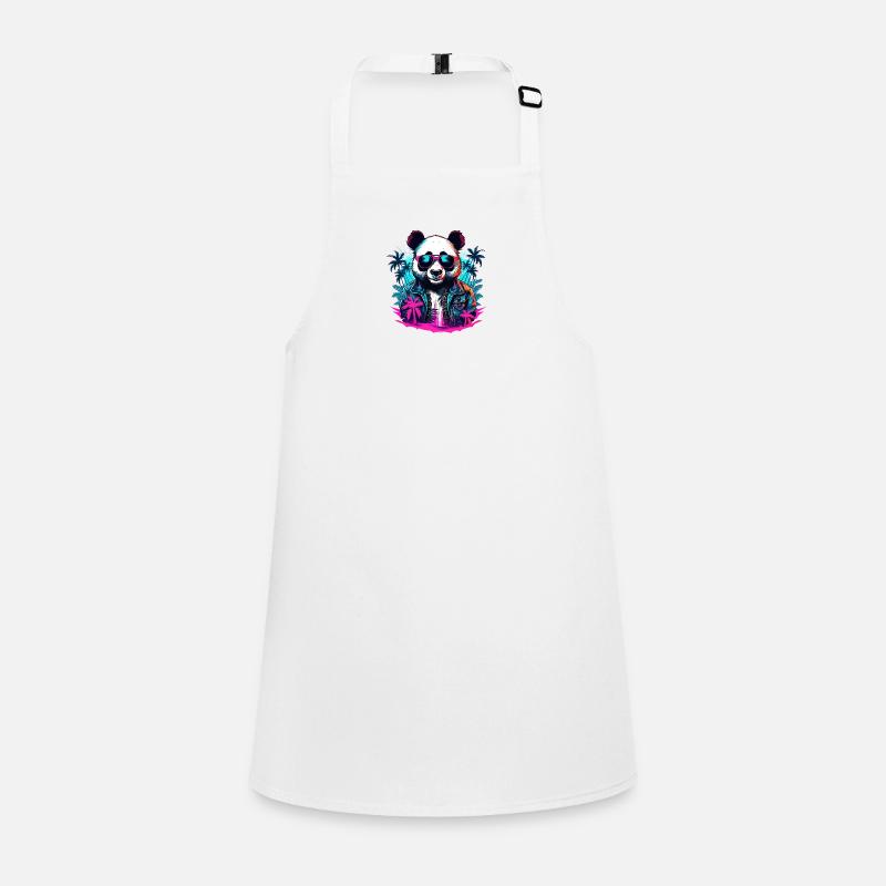 Tattoo / Tier / Kunst / cool / Comic / Panda Schürze für Kinder