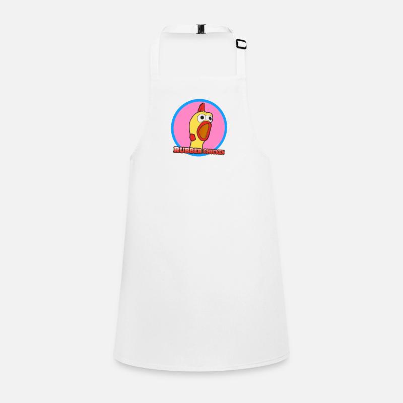 Poulet en caoutchouc hurlant Tablier Enfant