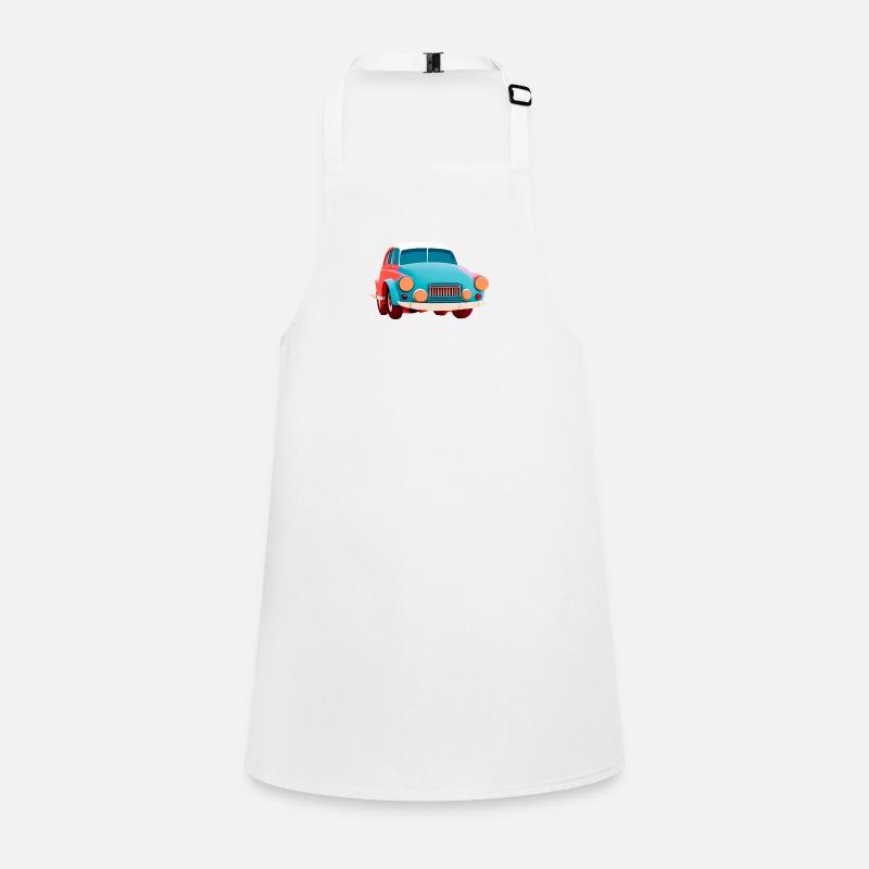 Old Abstract Car Children's Apron