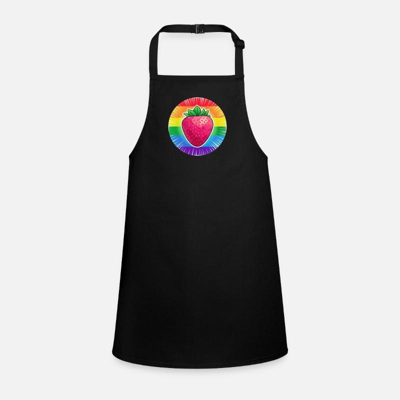 Fraise LGBTQ Tablier Enfant