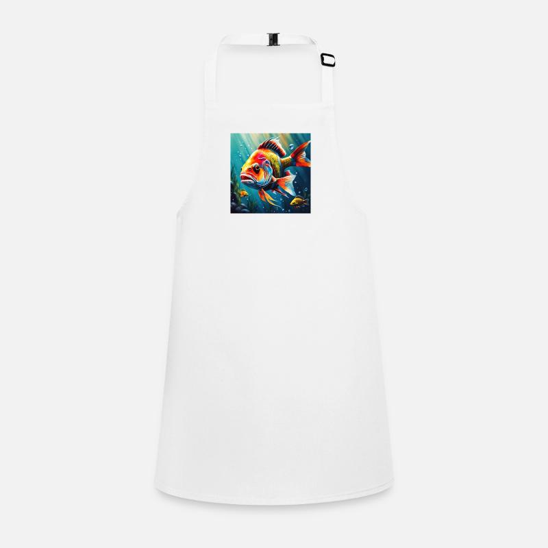 Fish colored Children's Apron