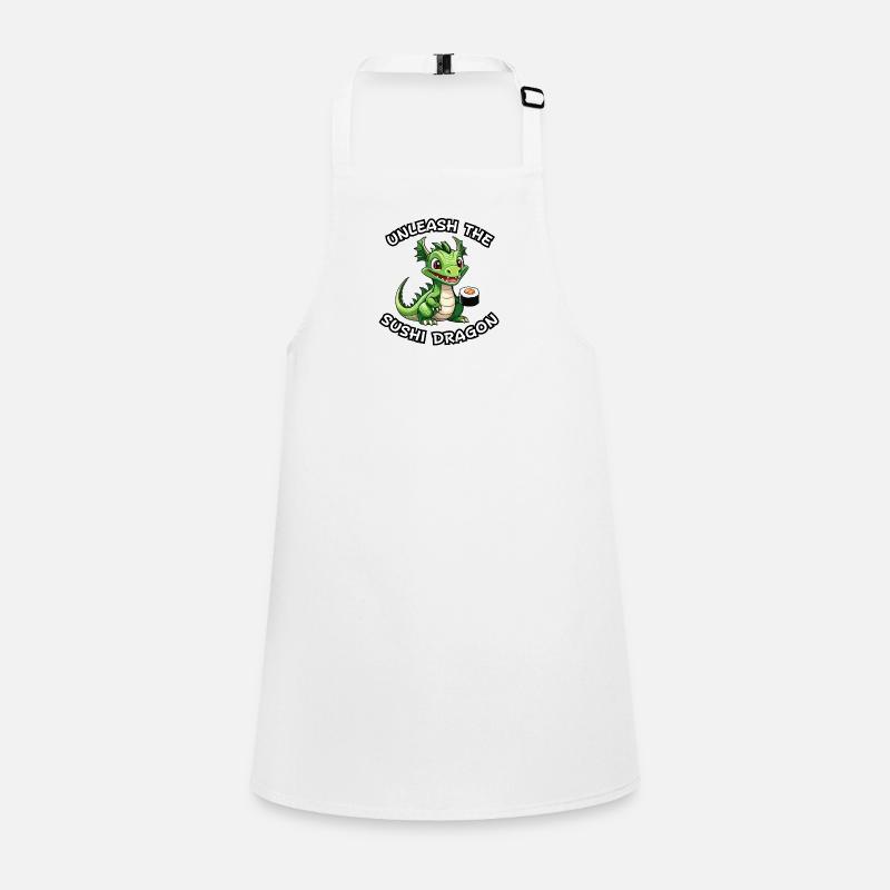 Dragon & Sushi Roll - Unleash the Sushi Dragon Children's Apron