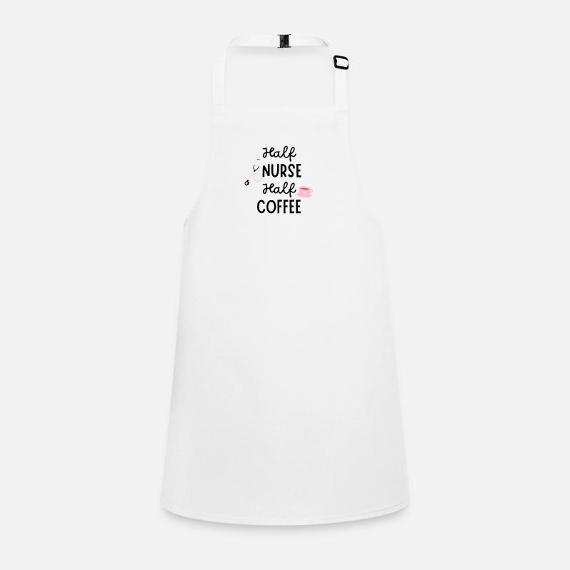 Half Nurse Half Coffee Children's Apron