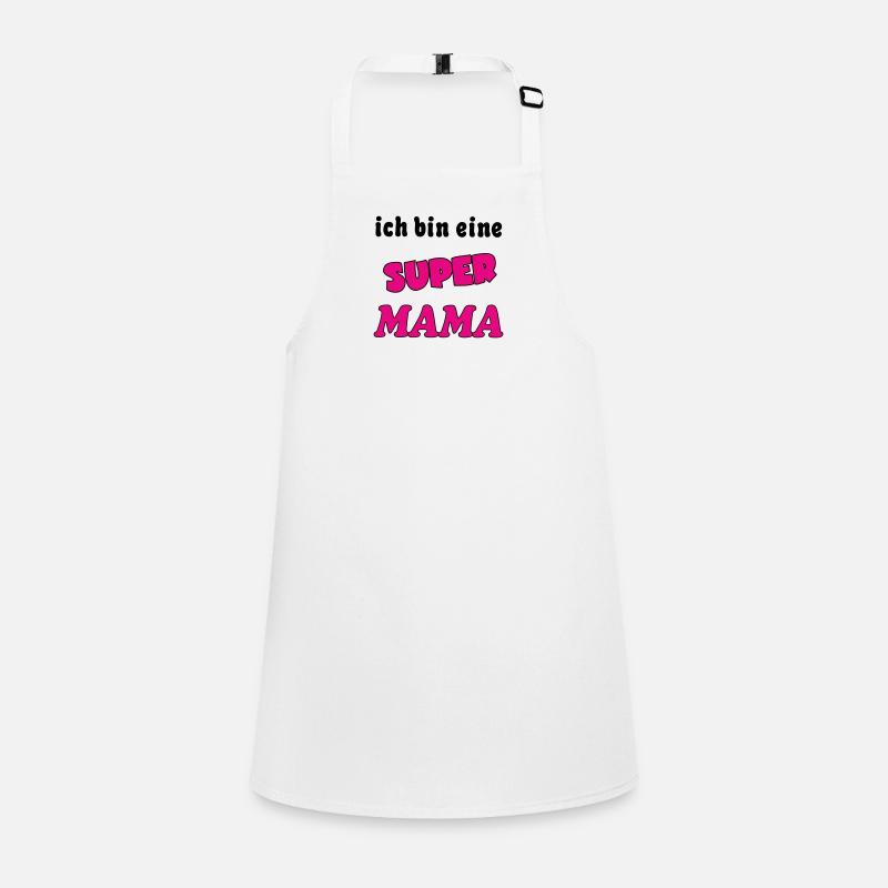 Ich bin eine Super MAMA Children's Apron