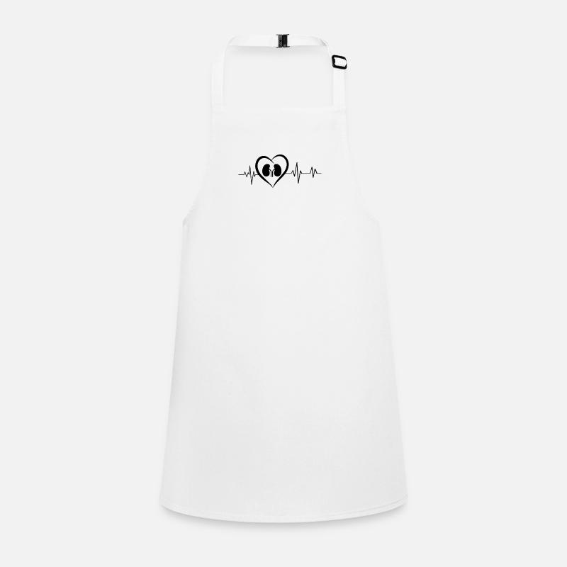 heartbeat lung Children's Apron