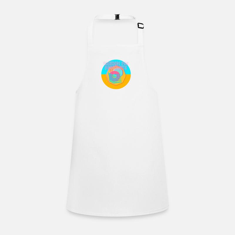 Freedom for doughnuts Children's Apron
