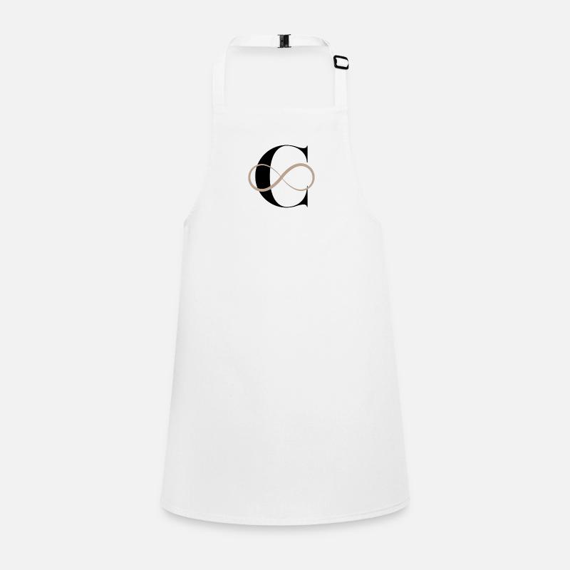 Infinite letter c Children's Apron