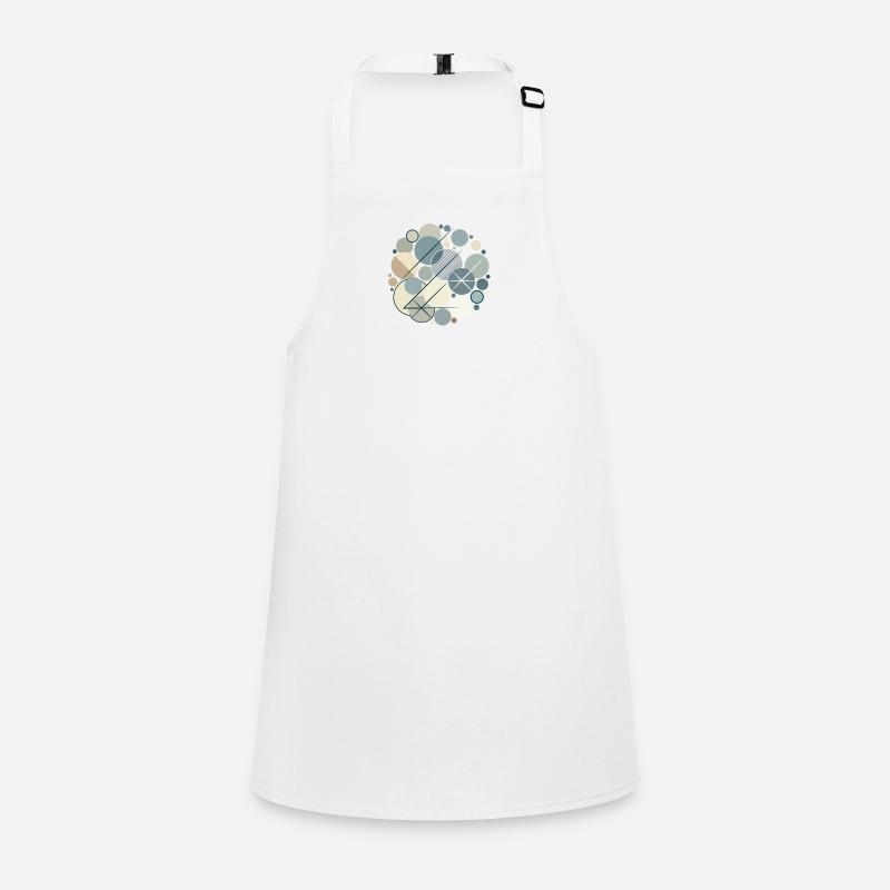 Serene Shapes design Children's Apron