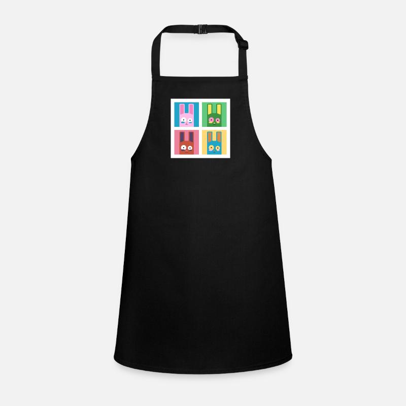 Gefrierhase Pop Art Schürze für Kinder