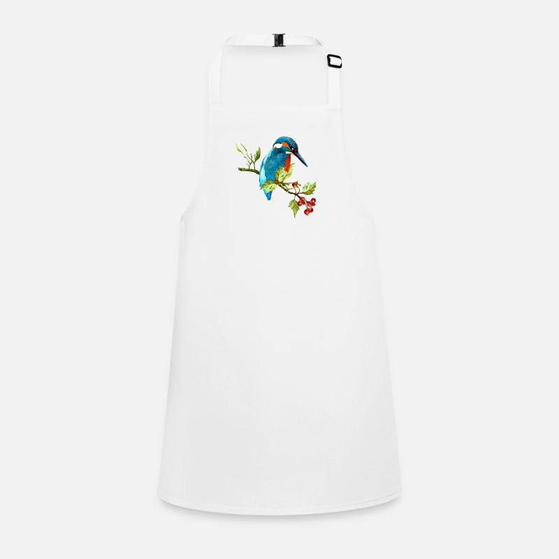 Bunter Vogel Schürze für Kinder