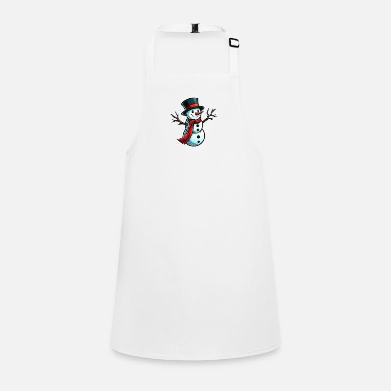 Snowman Children's Apron