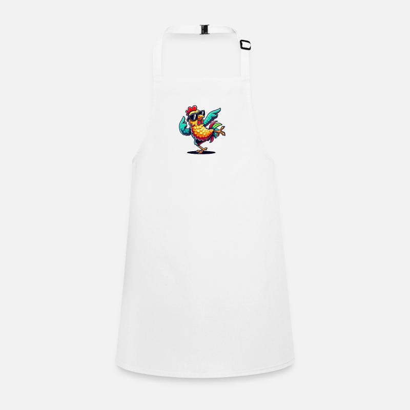 Chicken Comic Children's Apron