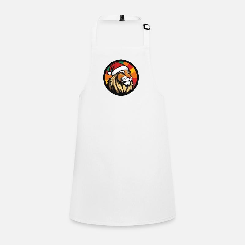 Noël Lion Noël Tablier Enfant