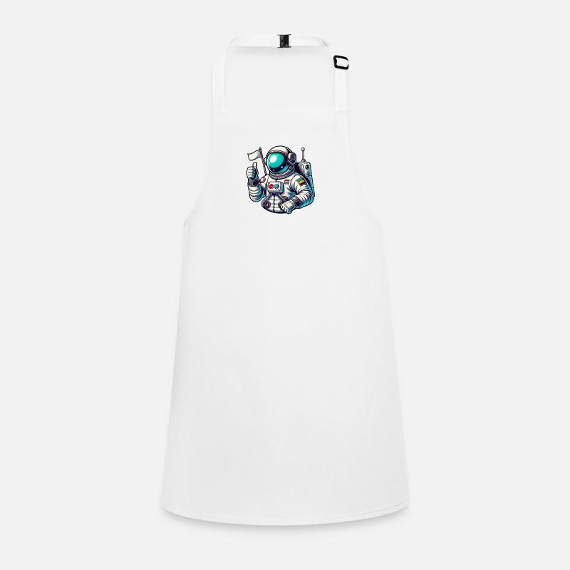 Astronaut Comic Children's Apron