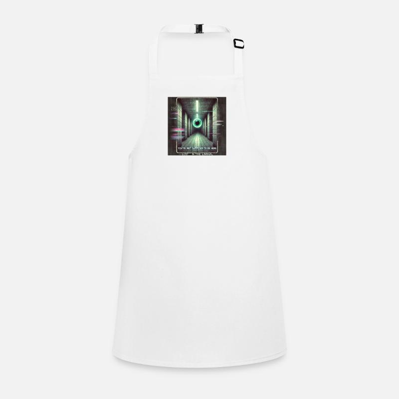 weirdcore Lost in the Liminal Children's Apron
