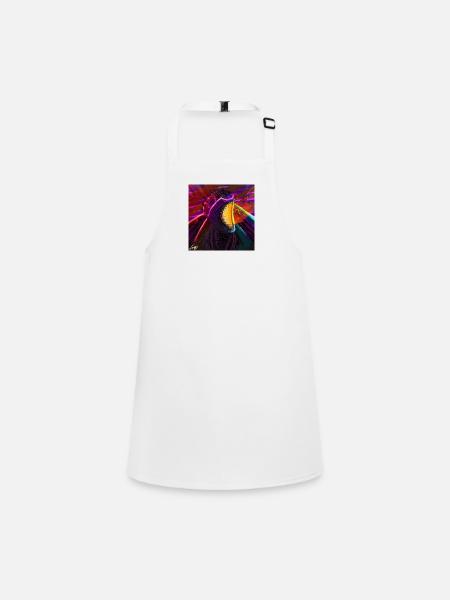 Rampant neon - Children's Apron - white - Front