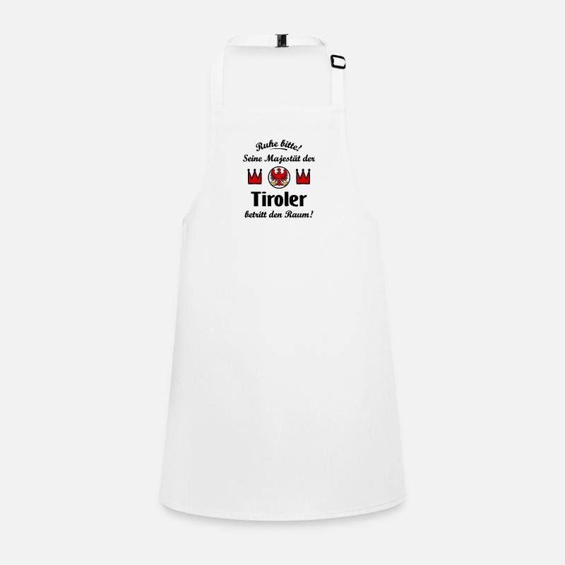 His Majesty from Tyrol Children's Apron