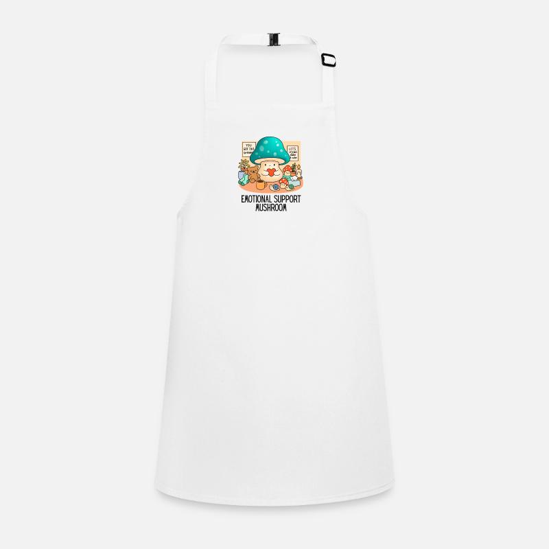 Champignon de soutien émotionnel Champignon de thérapie mignon Tablier Enfant