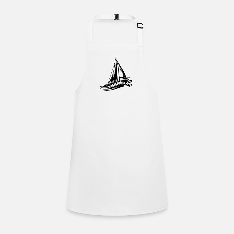 Sails and waves Boat magic for water dreamers Children's Apron