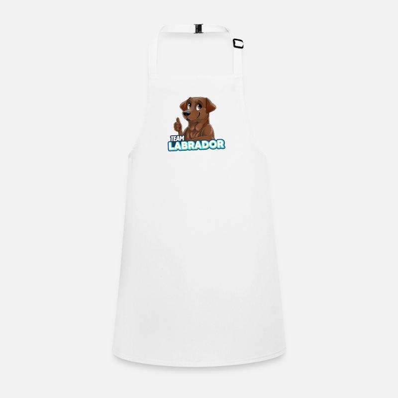TEAM Labrador - Chocolat Tablier Enfant