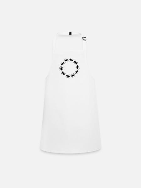 Ant insect district - Children's Apron - white - Front
