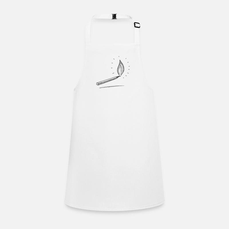 Match Light Fire Symbol Children's Apron