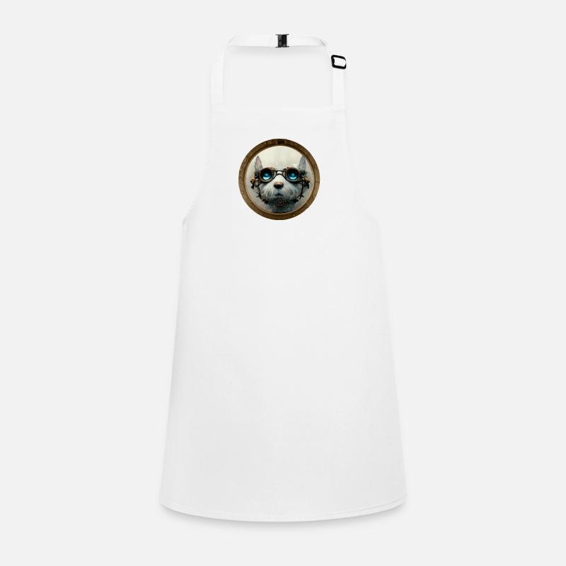 chien steampunk bis Tablier Enfant