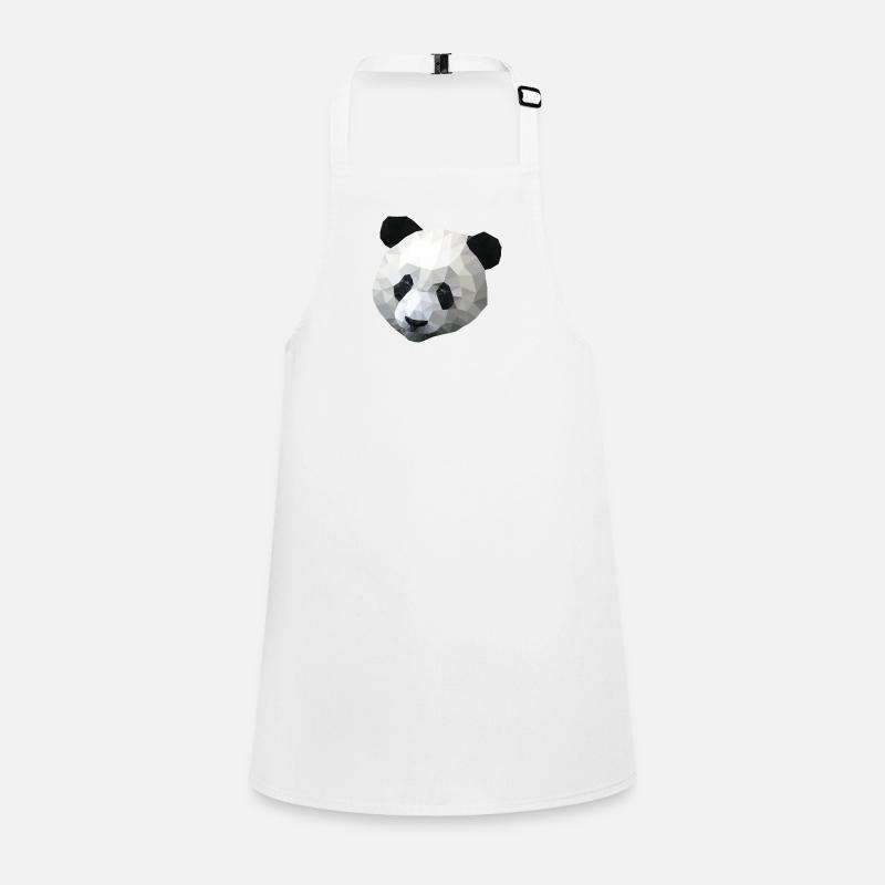 Panda polygon Children's Apron