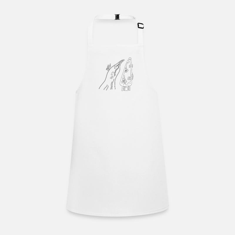 Ski slope Children's Apron