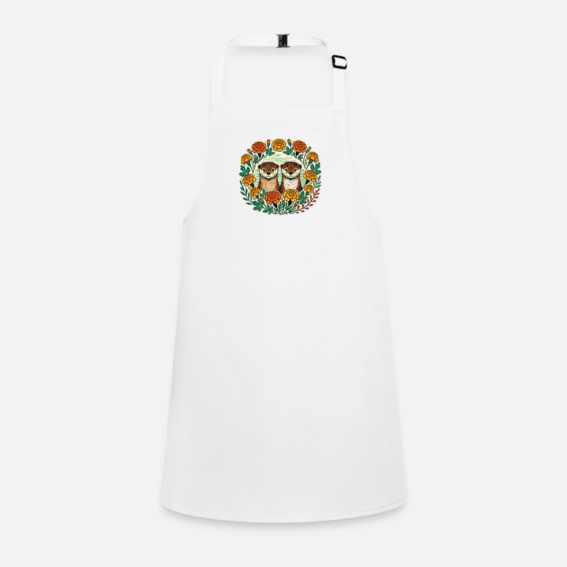 Marigold Otters Children's Apron