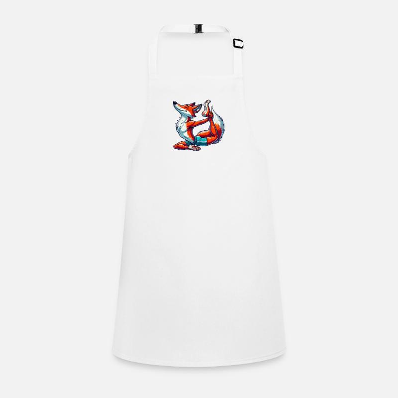 fox yoga Children's Apron