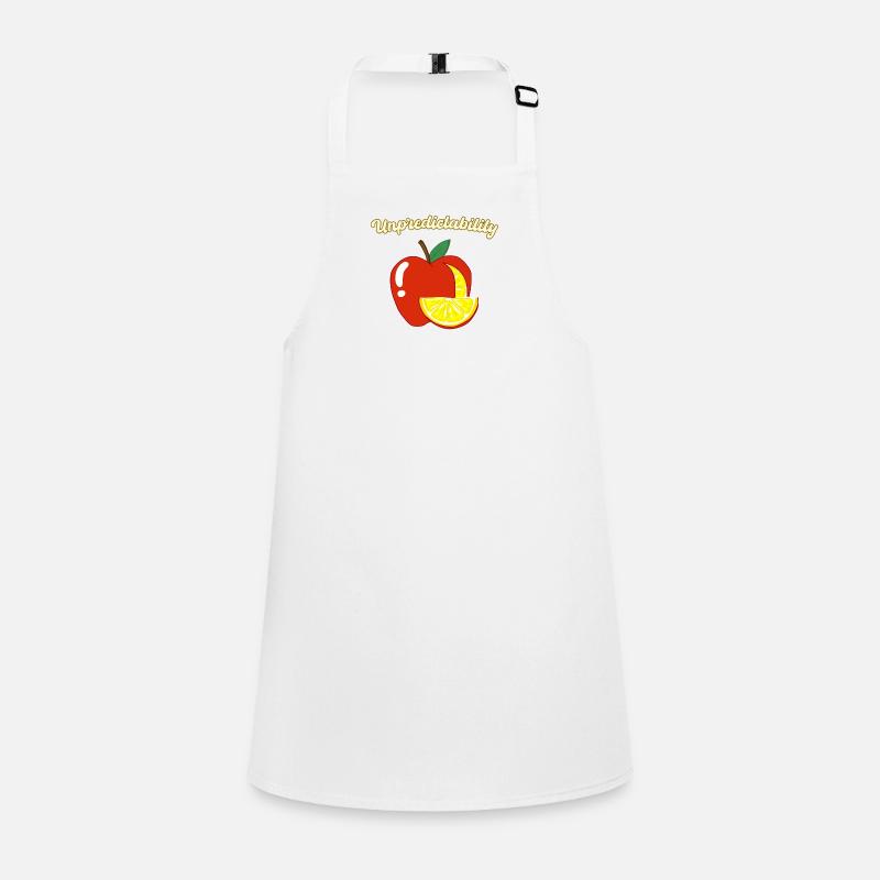 Inprévisibilité Apple Lemon Conception motivante Tablier Enfant