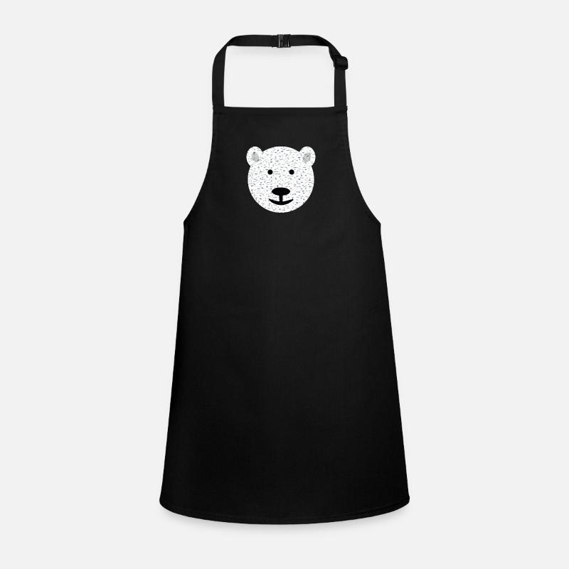 Bear Face Bear Children's Apron